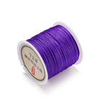 10/50M 0.8mm Nylon Thread Cord Macrame Rope Bracelet Braided String For DIY Tassels Beading String Jewelry Making Accessories