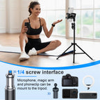 Xnyocn Tripod Floor Tablet Stand Adjustable Holder Mount Support for iPad Air Pro 12.9 Mini Xiaomi 4-13 Inch Lazy Holder Bracket