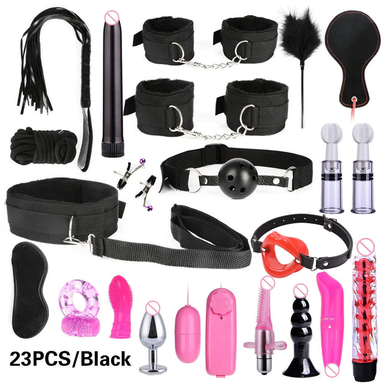 Sex toys for women BDSM sexual couples kit Adult Sexy Toys sexyshop erotic accessories handcuffs for session Anal plug sex game
