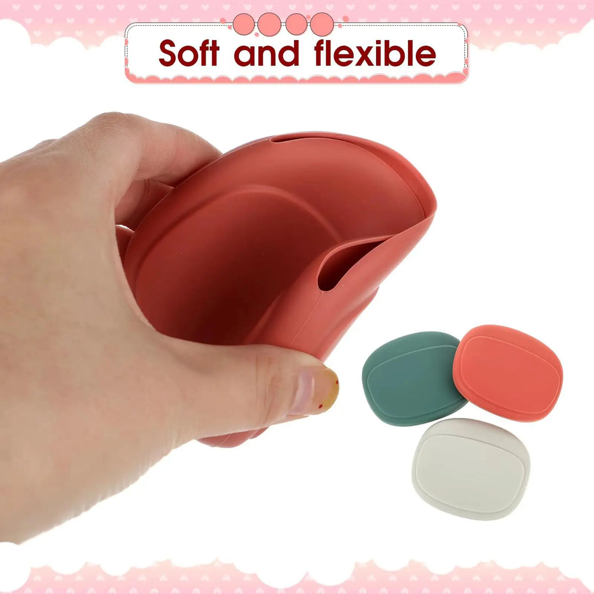 Silicone Cell Phone Cable Bag, Data Cable Storage Box, Travel Earphone, Wire Key, U Drive, USB Rating, Sauna