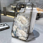 Flower Phone Case For iPhone 17 18 Pro Max 16 13 14 12 11 15 Pro Max 16e Air 7 Plus SE Shockproof Transparent Cover Soft Funda