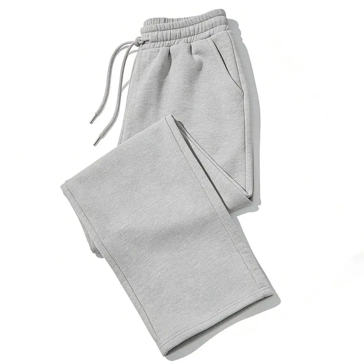 Mens Sweatpants Straight Fit Joggers for Sports and Streetwear Loose Oversized Casual Pant Drawstring Multi-pocket Men Long Pant