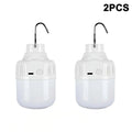 1-10PCS USB Rechargeable LED Camping Light Waterproof Portable High Power Outdoor Lantern for Hiking BBQ Emergency Hunting
