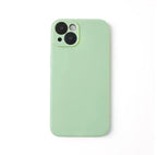 Liquid Silicone Phone Case for iphone 13 mini 14 15 Pro Max 15 Plus Candy Color Soft Back Cover Cases