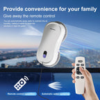 PuRuiKai Portable Window Cleaning Robot,Intelligent Cleaning with Dubbele Nozzle Water Sprayer, Remote Control