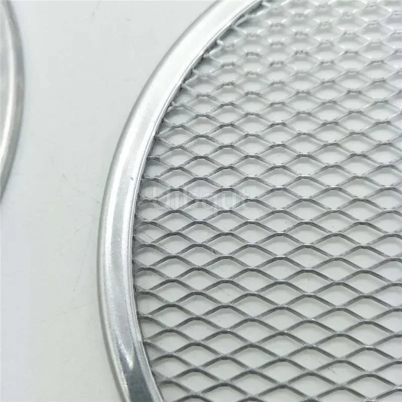 Non stick Pizza Screen Pan Baking Tray Metal Net New Seamless Aluminum Metal Net Bakeware Kitchen Tools Pizza 6-22inch