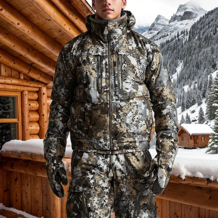 Hifad Men's Incinerator Aerolite Jacket Jungle Camouflage Outdoor Hunting Jacket