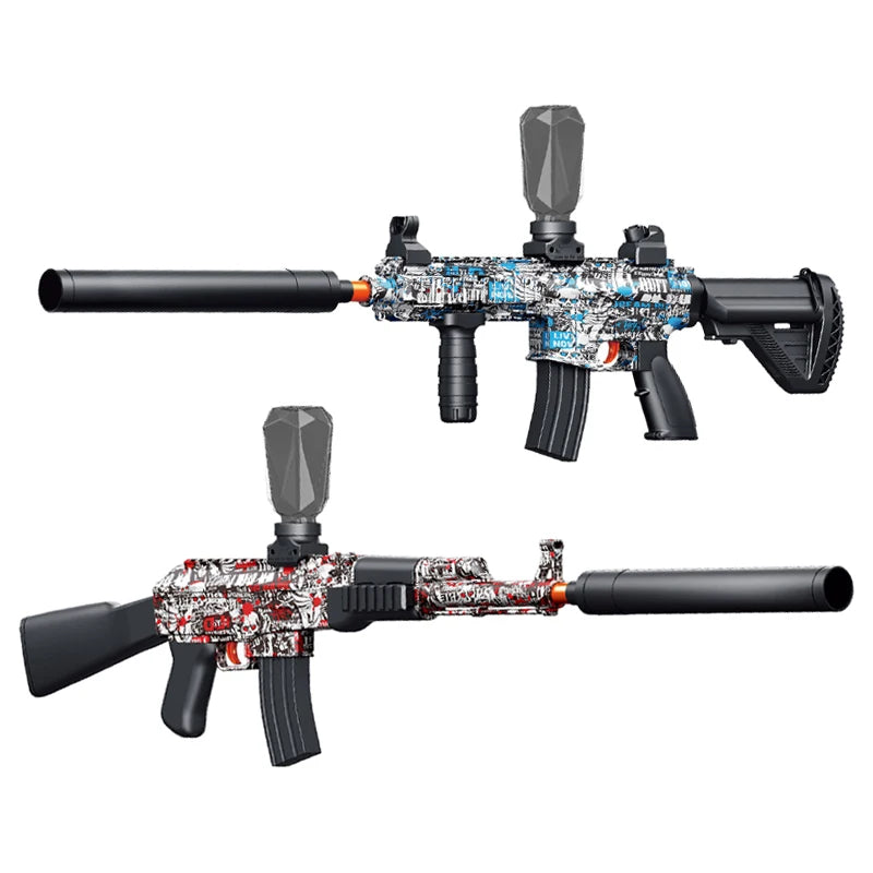 M416 Electric Blaster Toy Gun AK P90 Pistol Shooting Sport Game Outdoor High Speed Rechargeable Outdoor Game For Adult