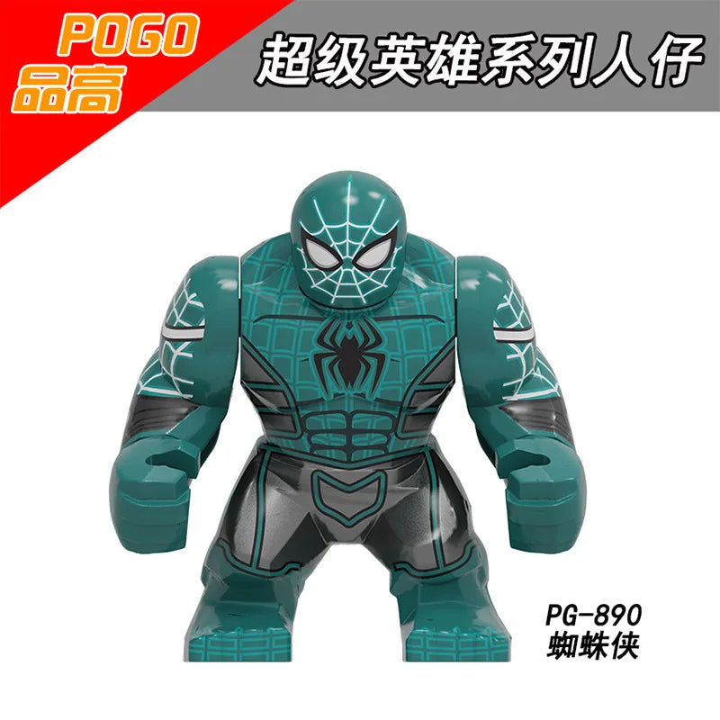8cm Superhero Building Blocks Avengers Character Venom Model Character Set Building Blocks Toy Boys and Girls Birthday Gifts